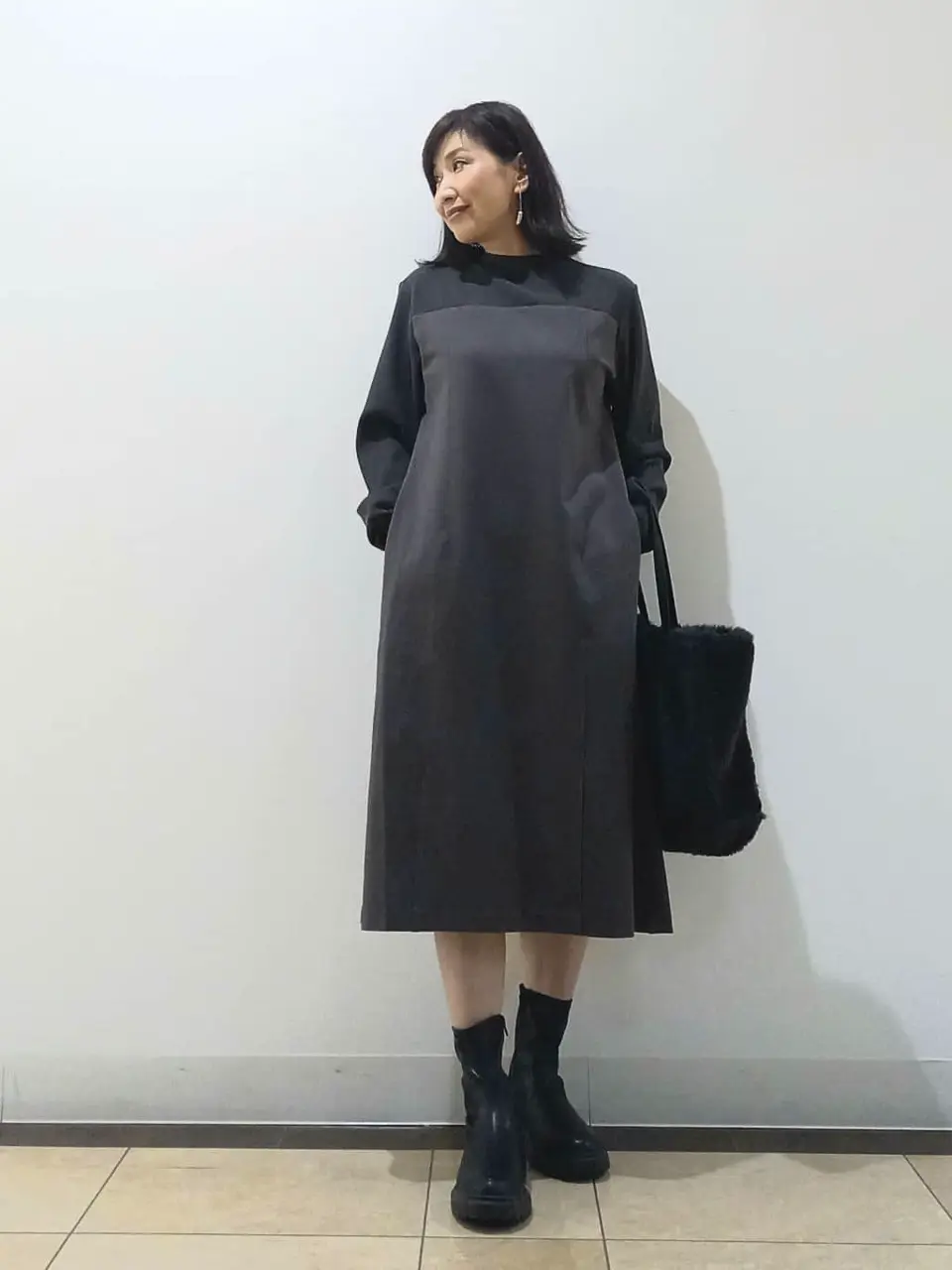 自由区 中川 コーディネート画像