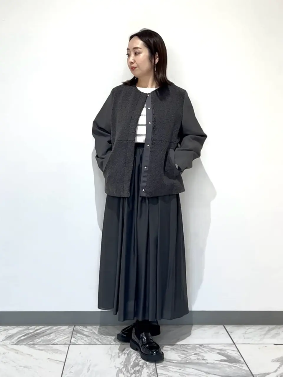 自由区 清水 コーディネート画像