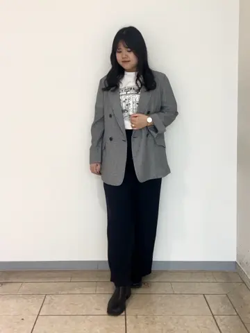 自由区 坪田 コーディネート画像