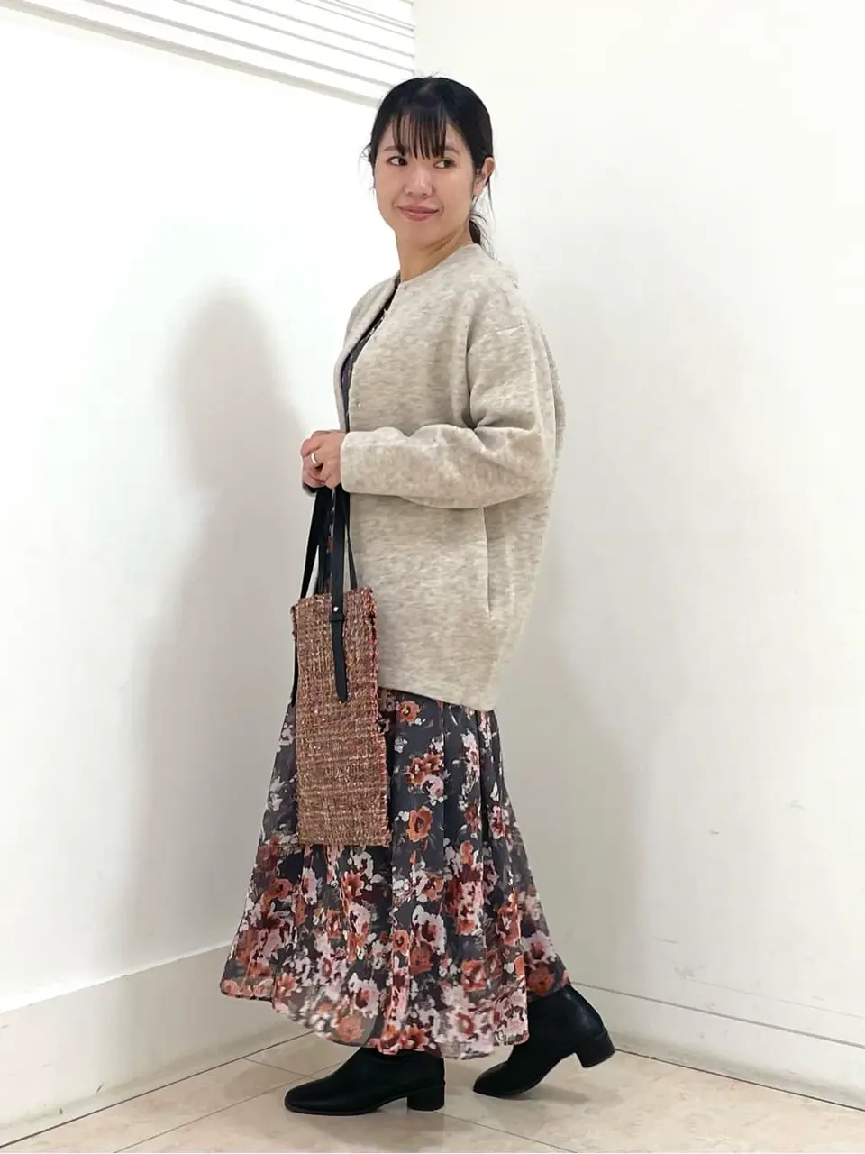 自由区 misato コーディネート画像