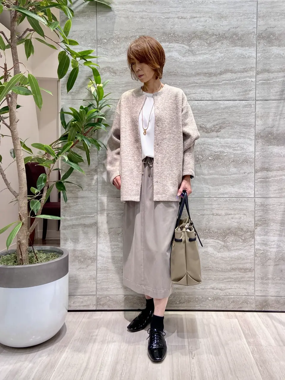 自由区 Ishii コーディネート画像