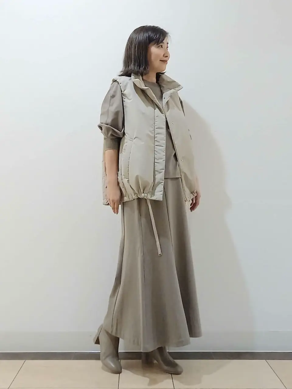 自由区 中川 コーディネート画像