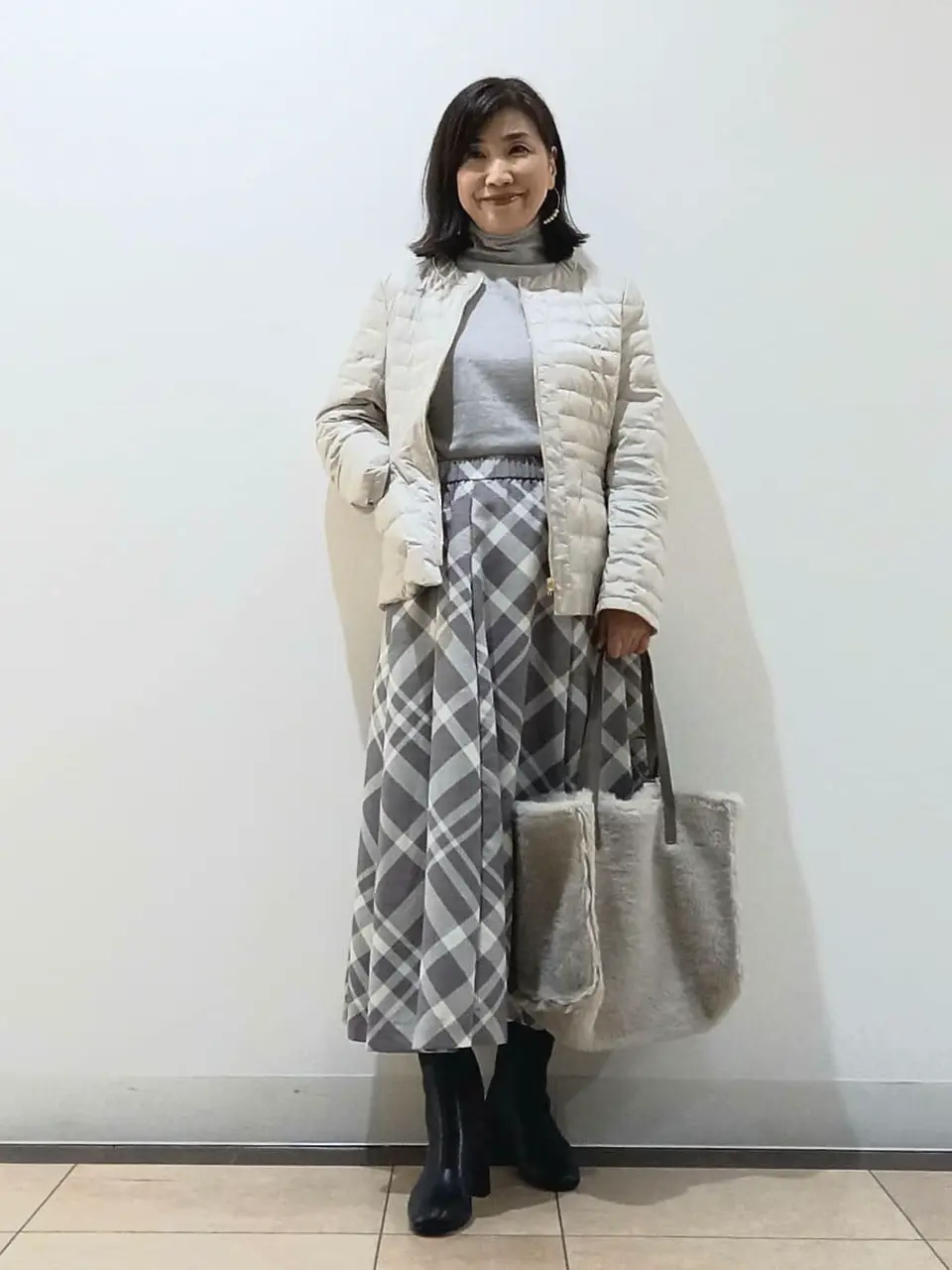 自由区 中川 コーディネート画像