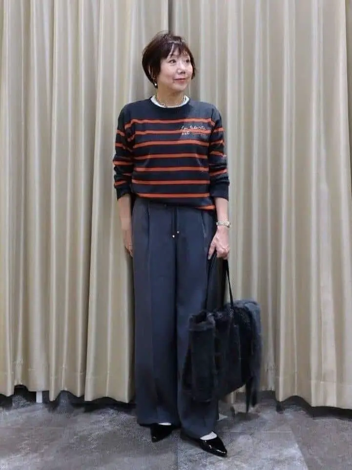 自由区 鶴田 コーディネート画像