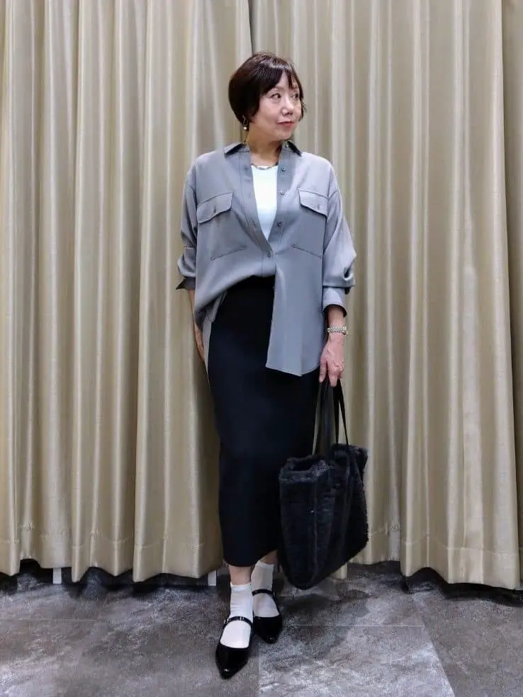 自由区 鶴田 コーディネート画像