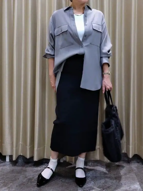 自由区 鶴田 コーディネート画像