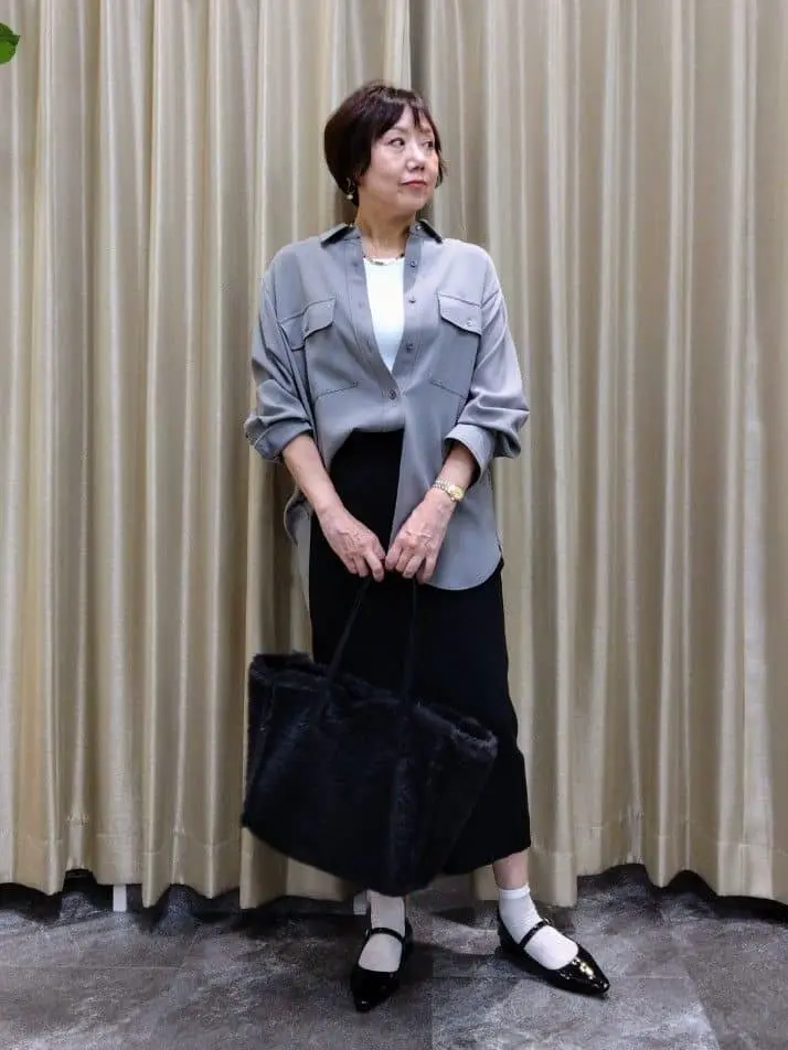 自由区 鶴田 コーディネート画像