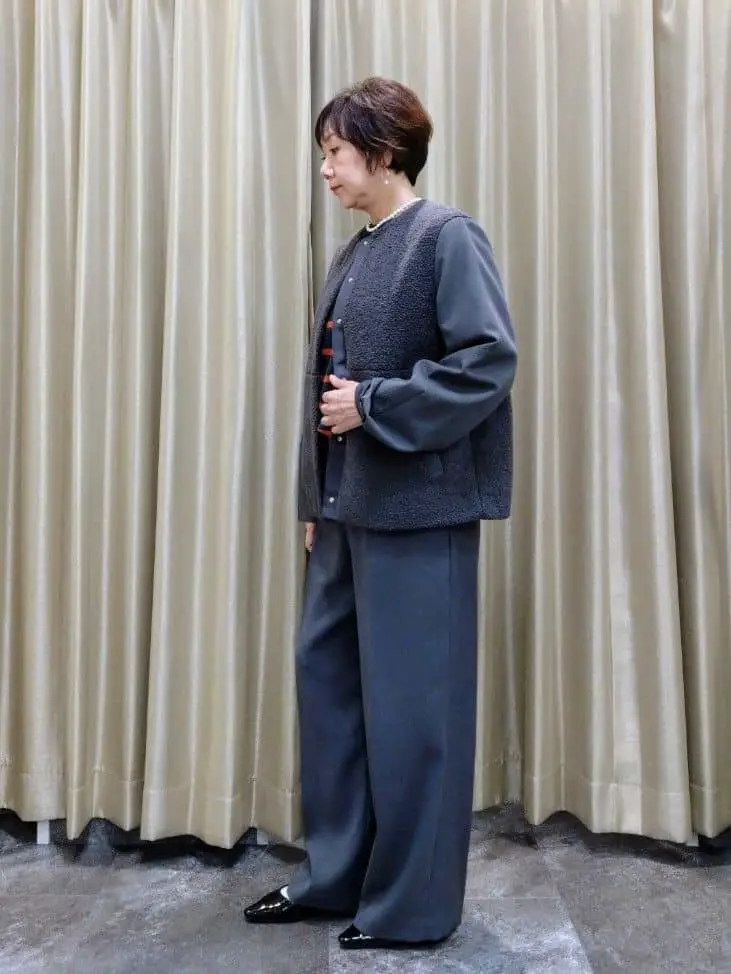 自由区 鶴田 コーディネート画像