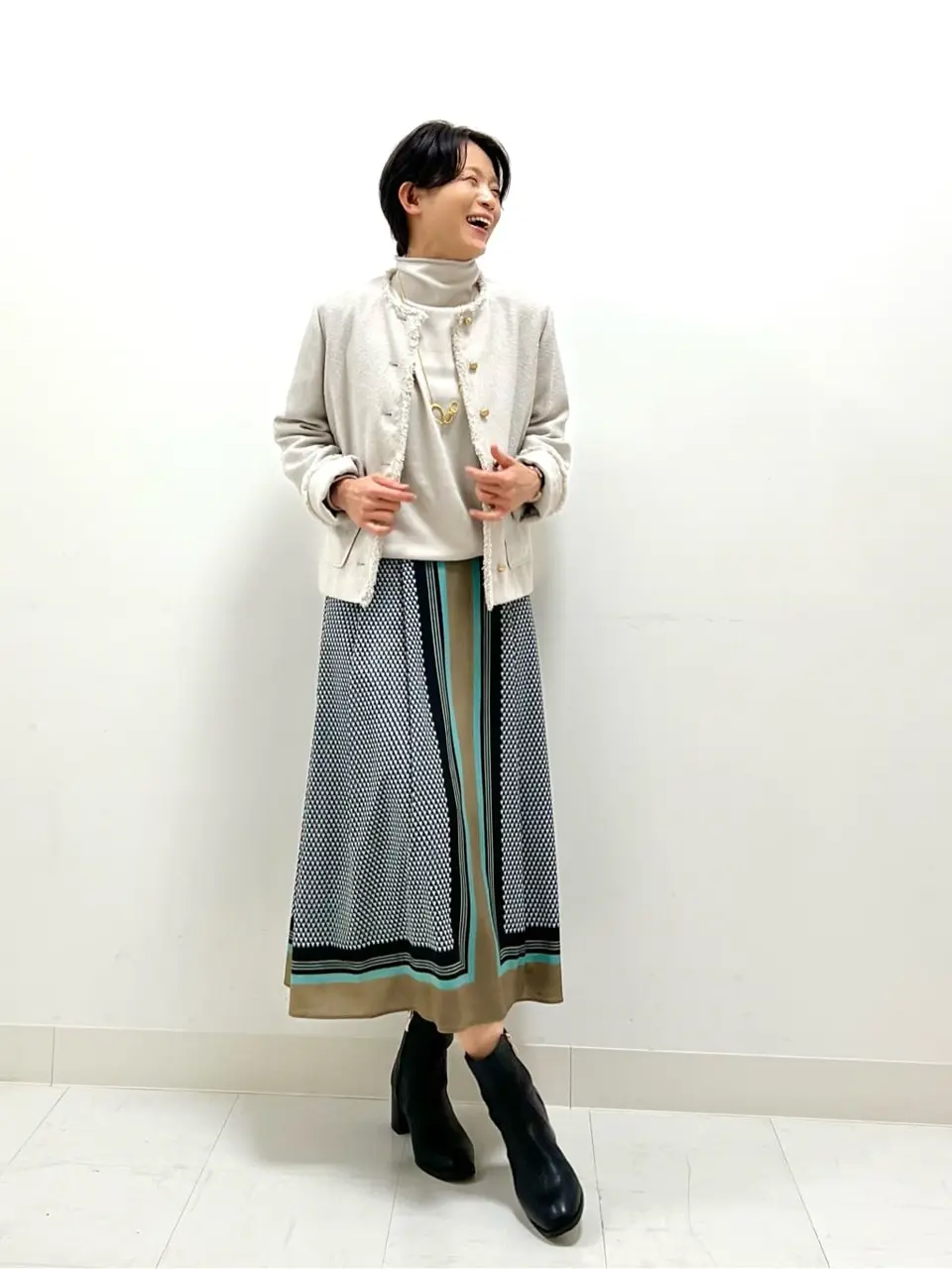 自由区 中野 コーディネート画像