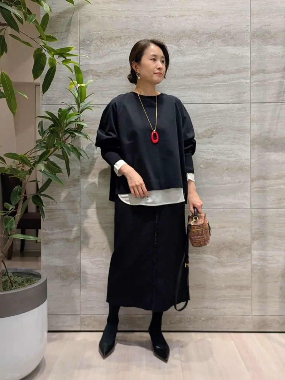 自由区 Nakai コーディネート画像