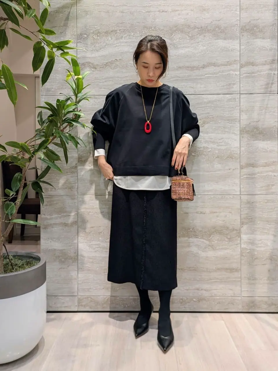 自由区 Nakai コーディネート画像