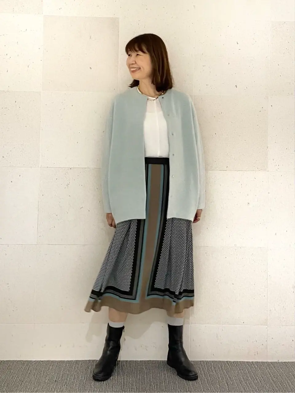 自由区 山本 コーディネート画像