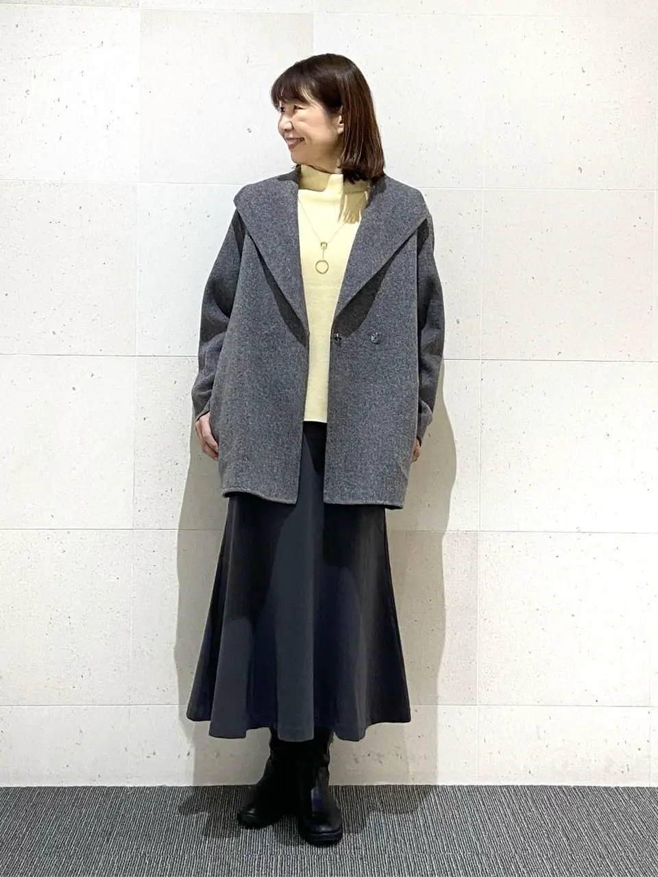 自由区 山本 コーディネート画像