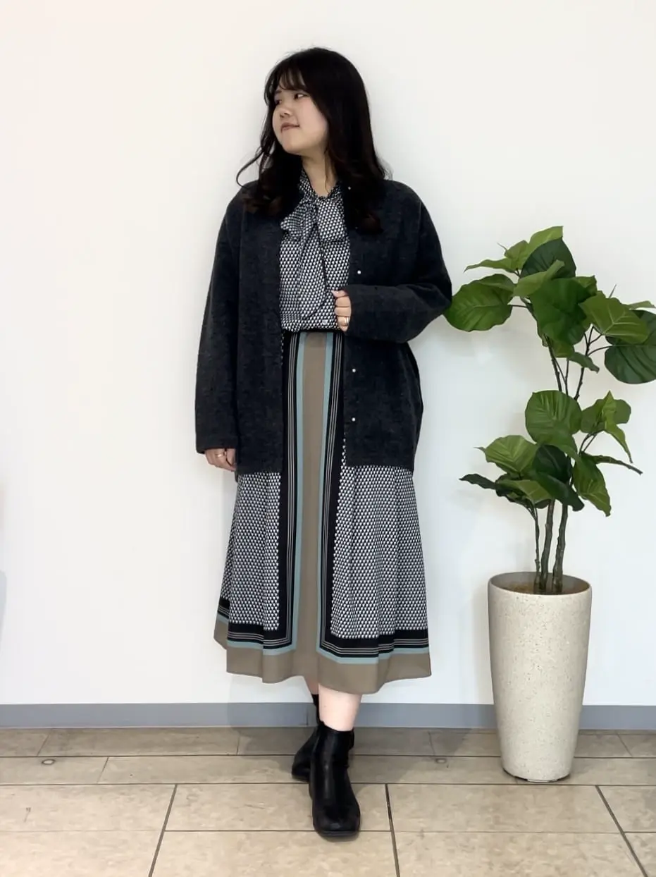 自由区 坪田 コーディネート画像