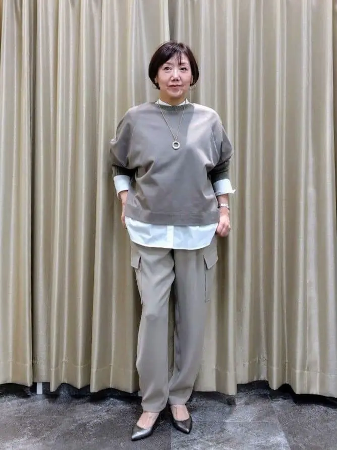 自由区 鶴田 コーディネート画像