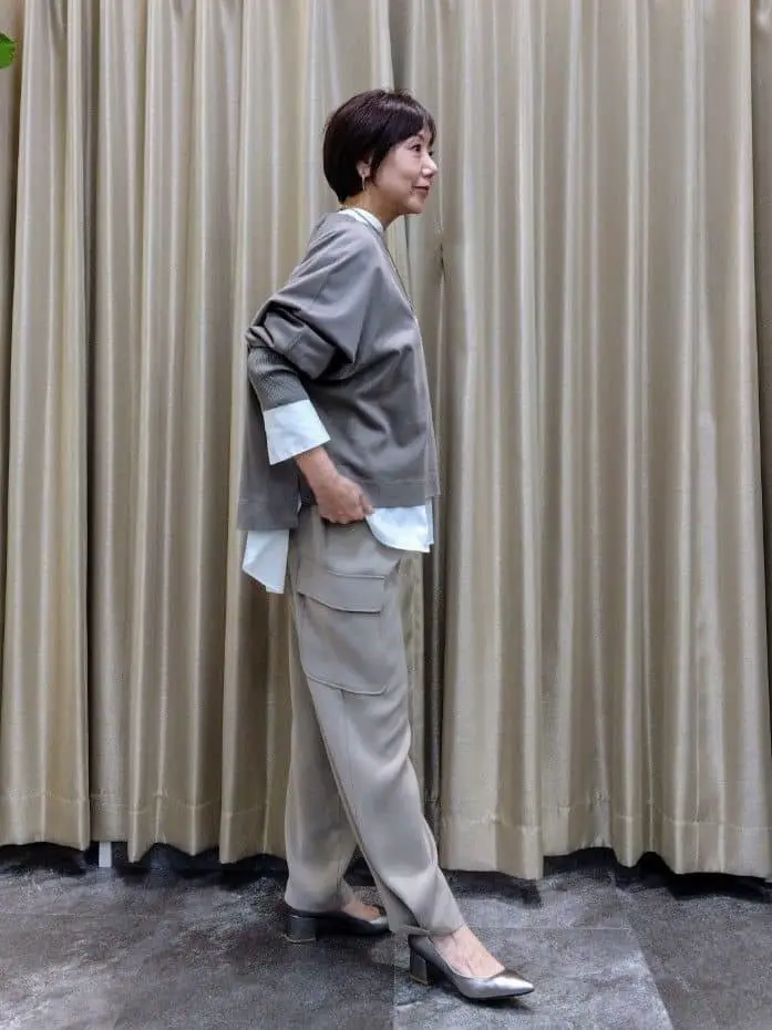 自由区 鶴田 コーディネート画像