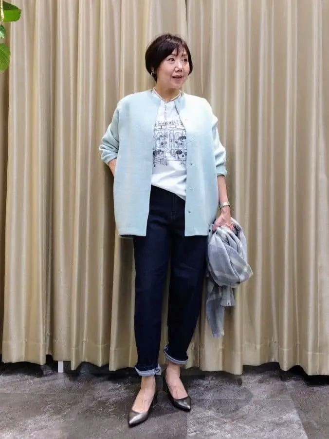 自由区 鶴田 コーディネート画像