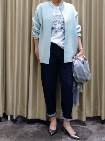 自由区 鶴田 コーディネート画像