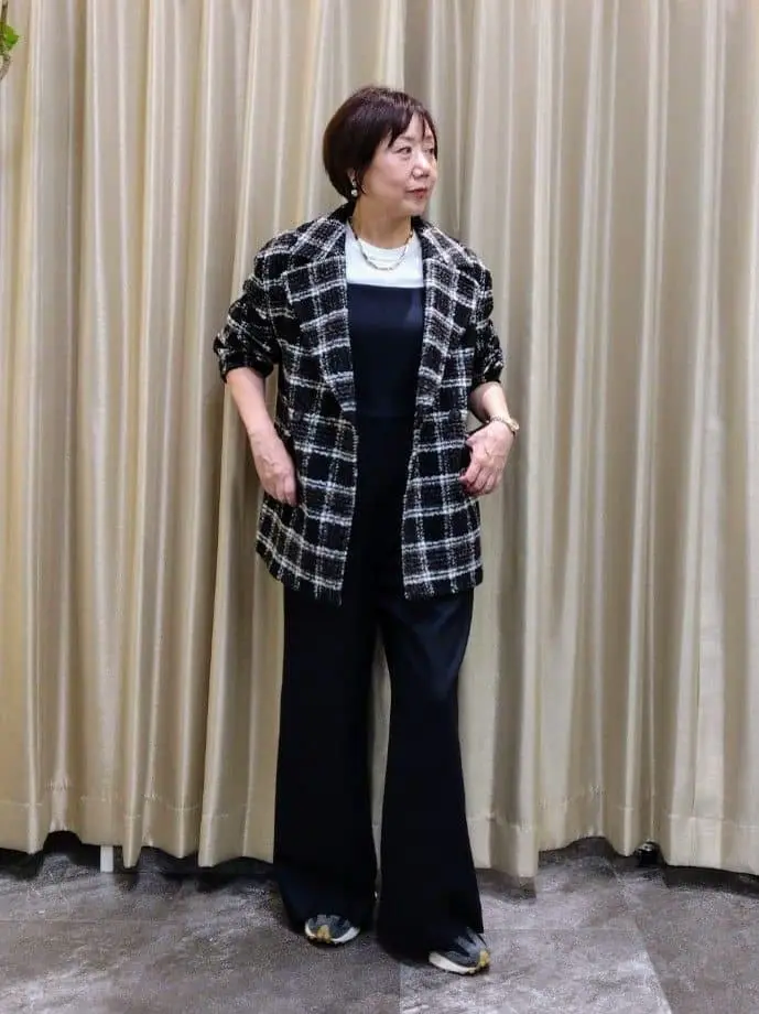 自由区 鶴田 コーディネート画像