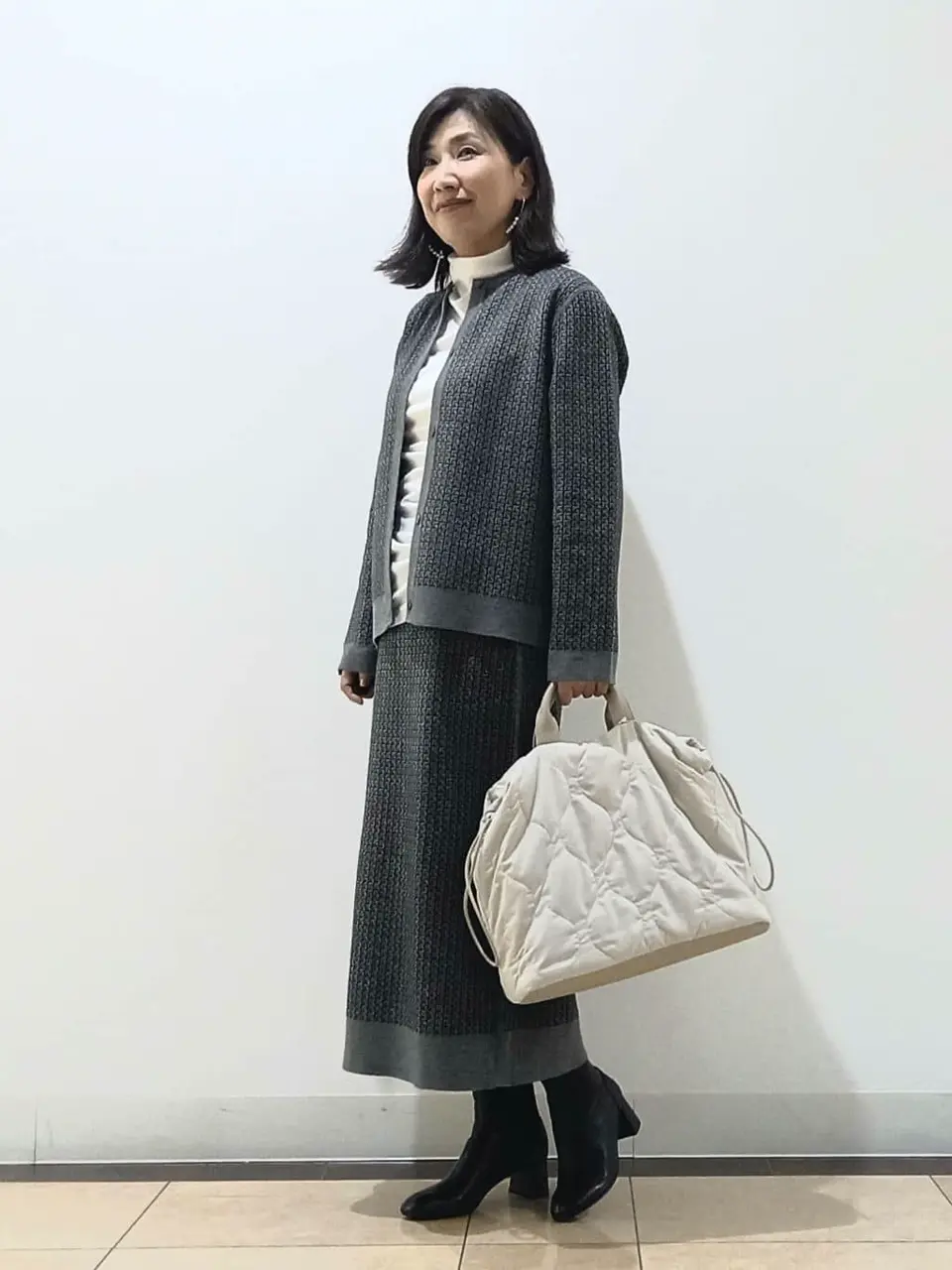 自由区 中川 コーディネート画像