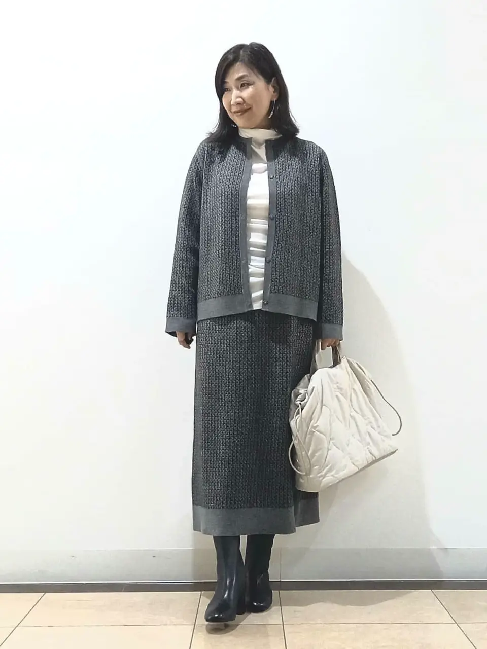 自由区 中川 コーディネート画像