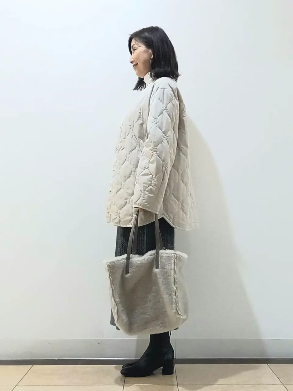 自由区 中川 コーディネート画像