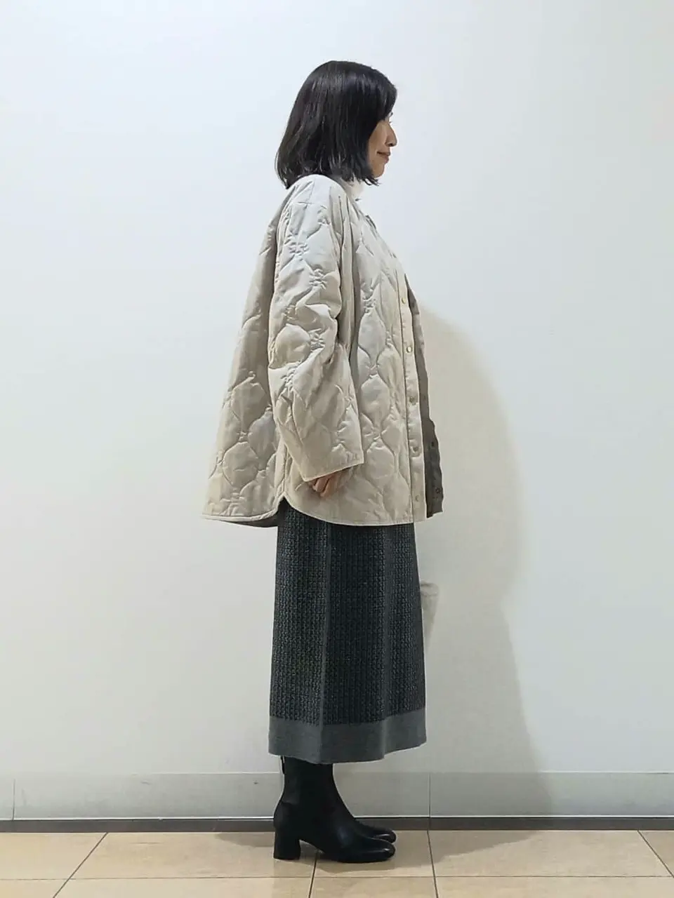 自由区 中川 コーディネート画像