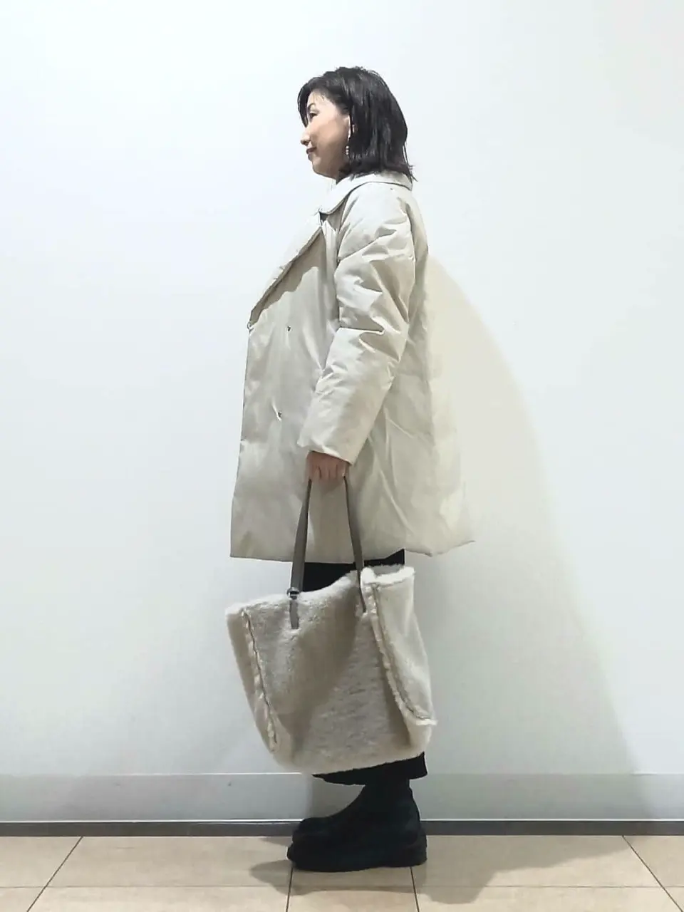 自由区 中川 コーディネート画像