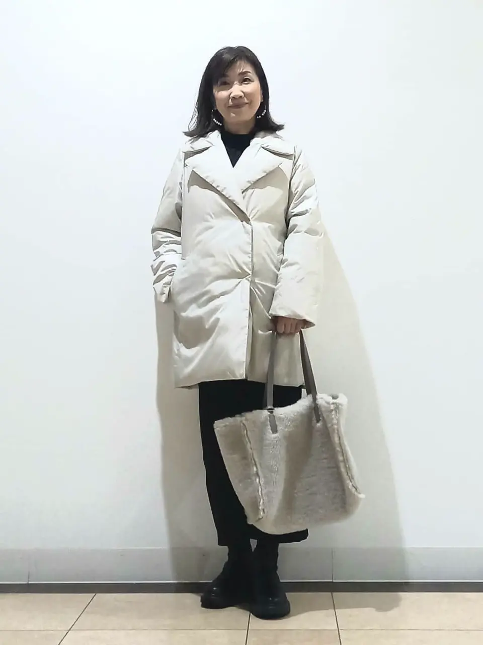 自由区 中川 コーディネート画像