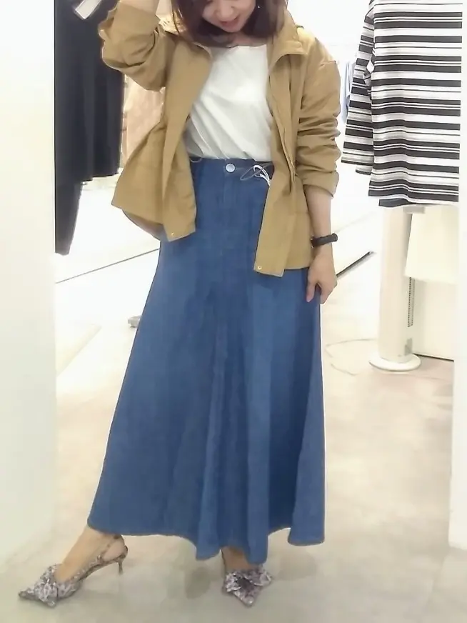 自由区 東 コーディネート画像