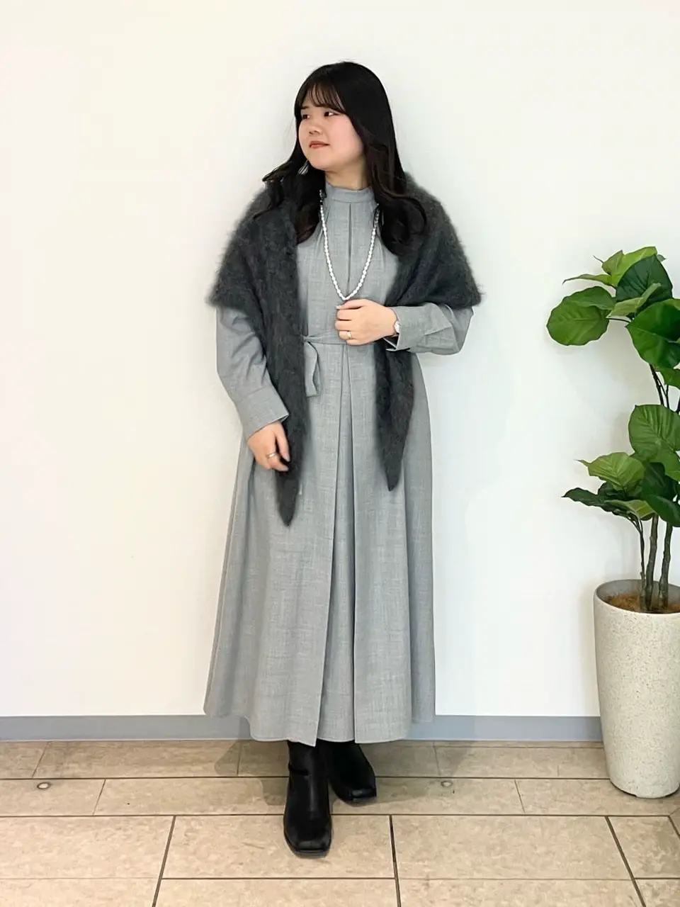 自由区 坪田 コーディネート画像