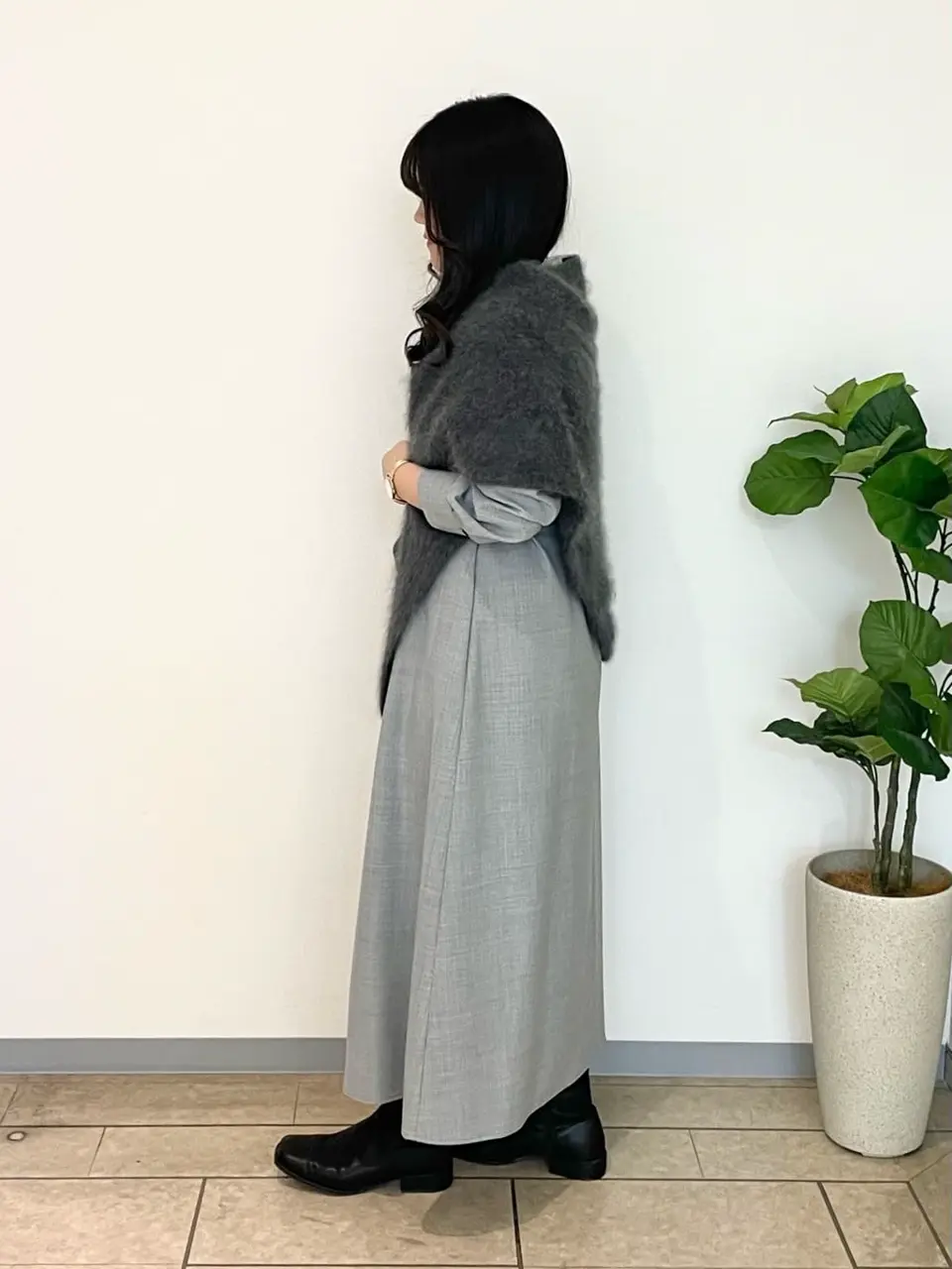 自由区 坪田 コーディネート画像