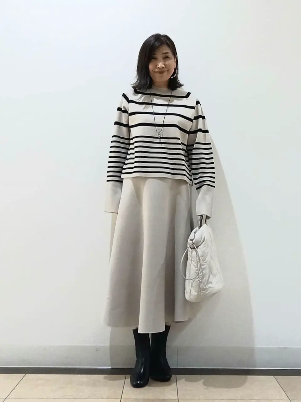 自由区 中川 コーディネート画像