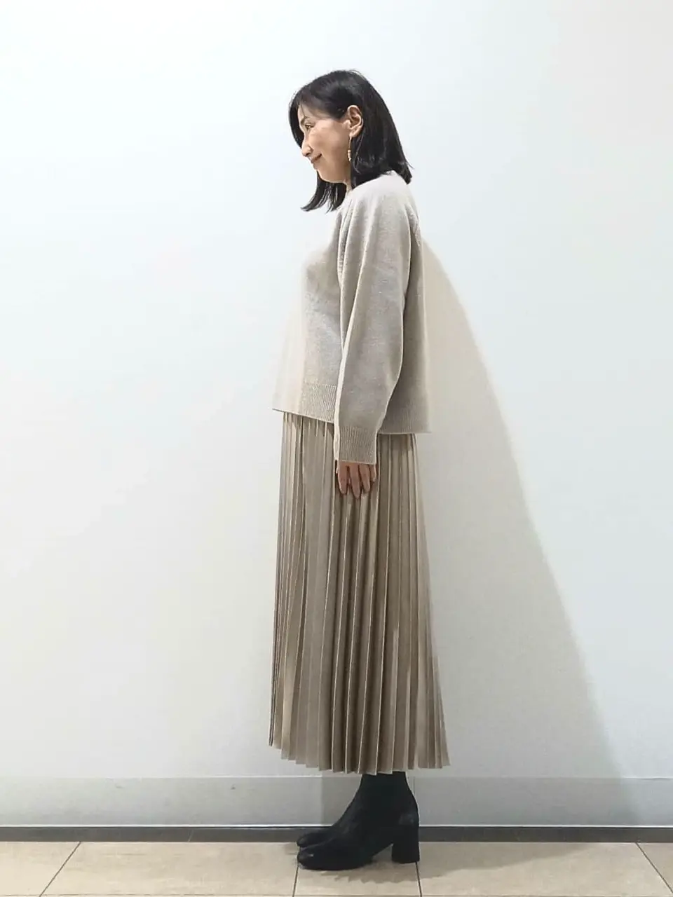 自由区 中川 コーディネート画像