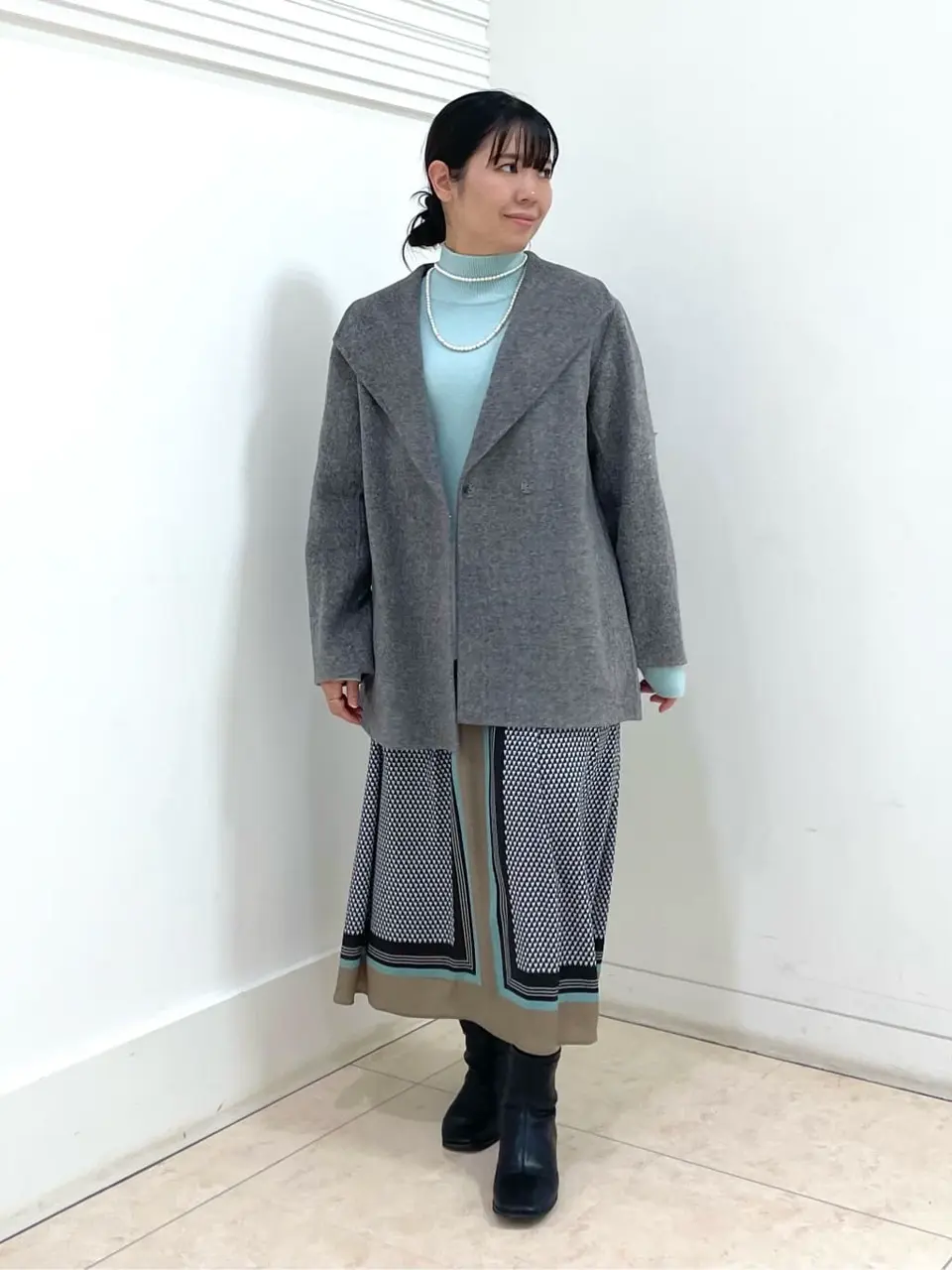 自由区 misato コーディネート画像