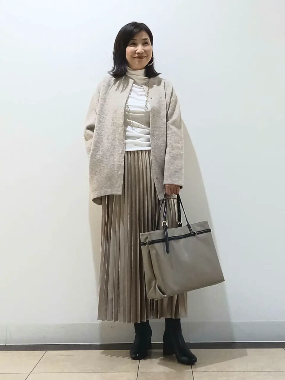 自由区 中川 コーディネート画像