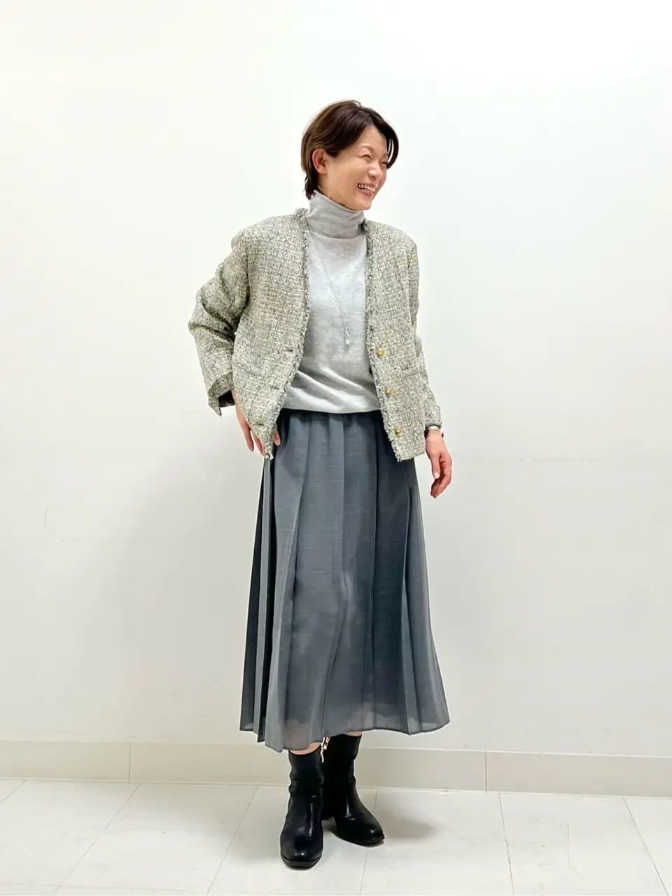 自由区 中野 コーディネート画像