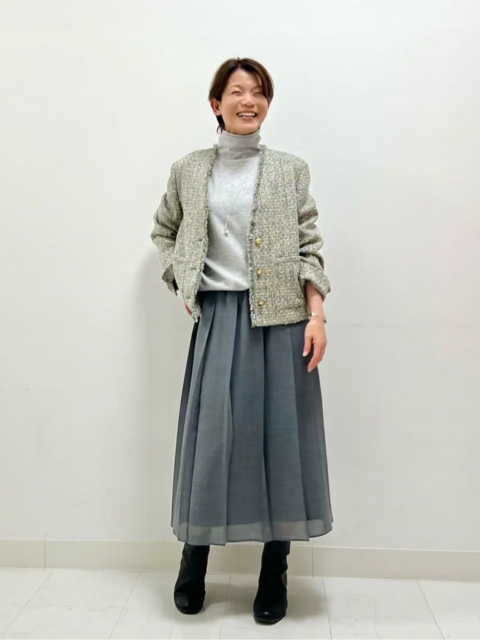 自由区 中野 コーディネート画像