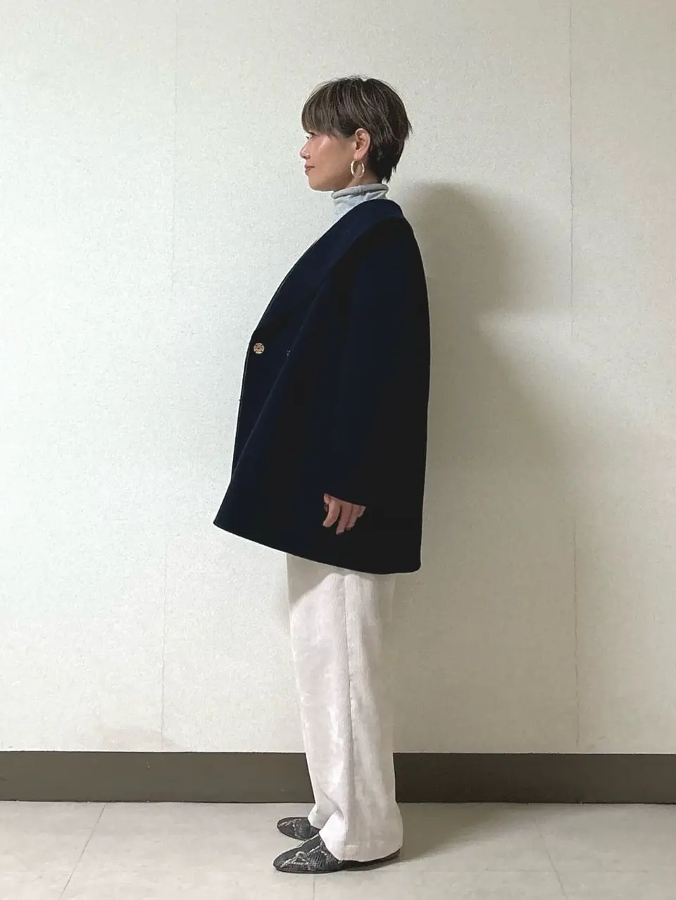 自由区 坂本 コーディネート画像