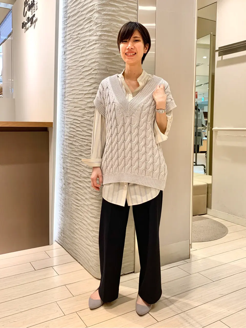 自由区 河野 コーディネート画像