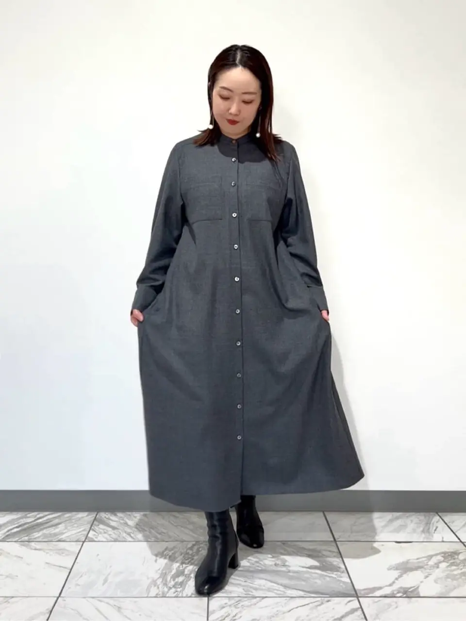 自由区 清水 コーディネート画像