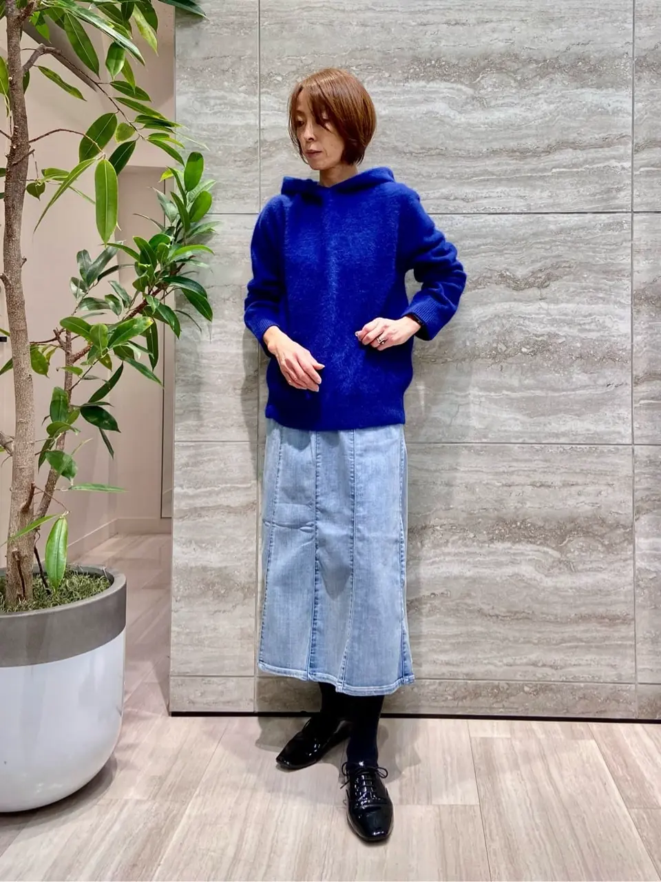 自由区 Ishii コーディネート画像