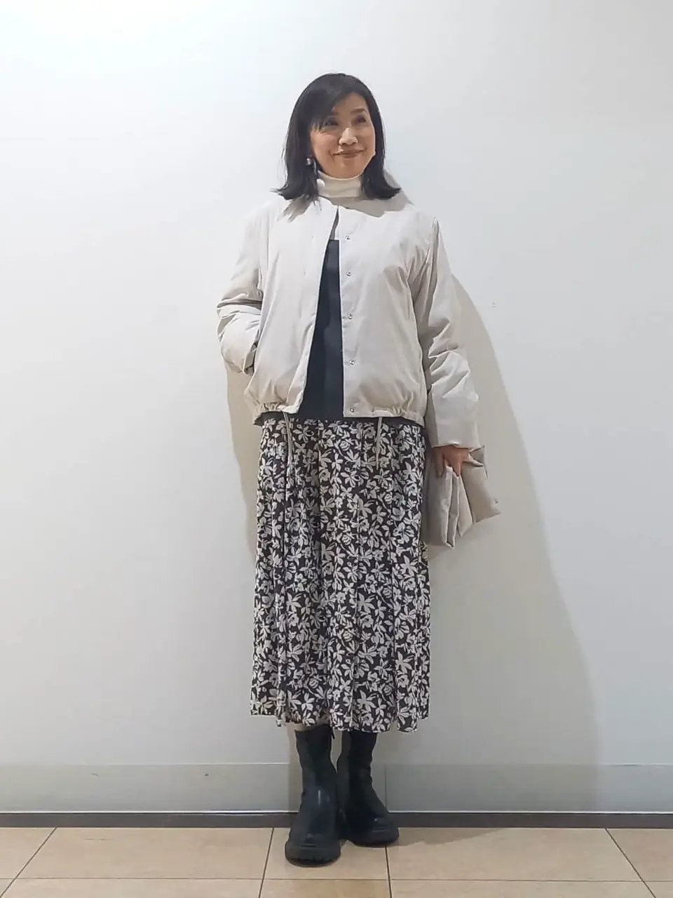 自由区 中川 コーディネート画像