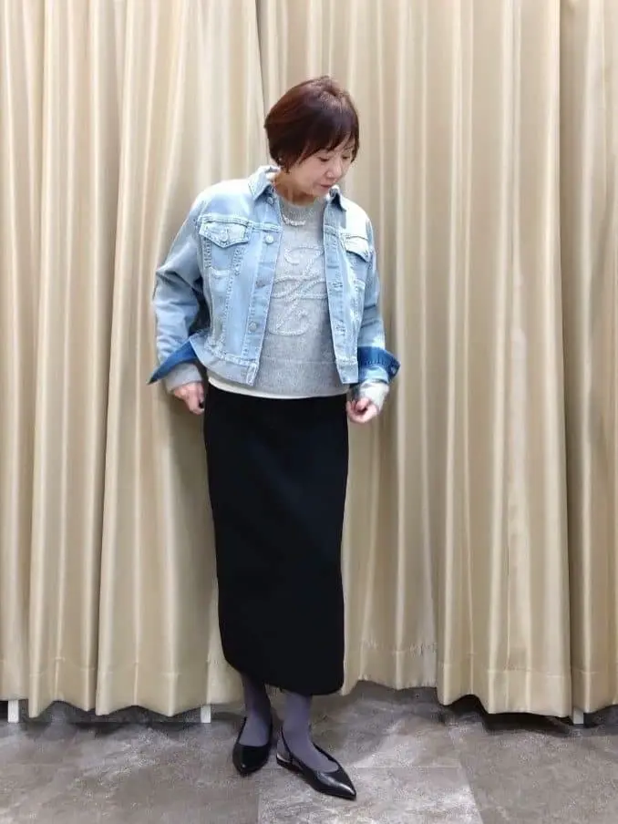 自由区 鶴田 コーディネート画像