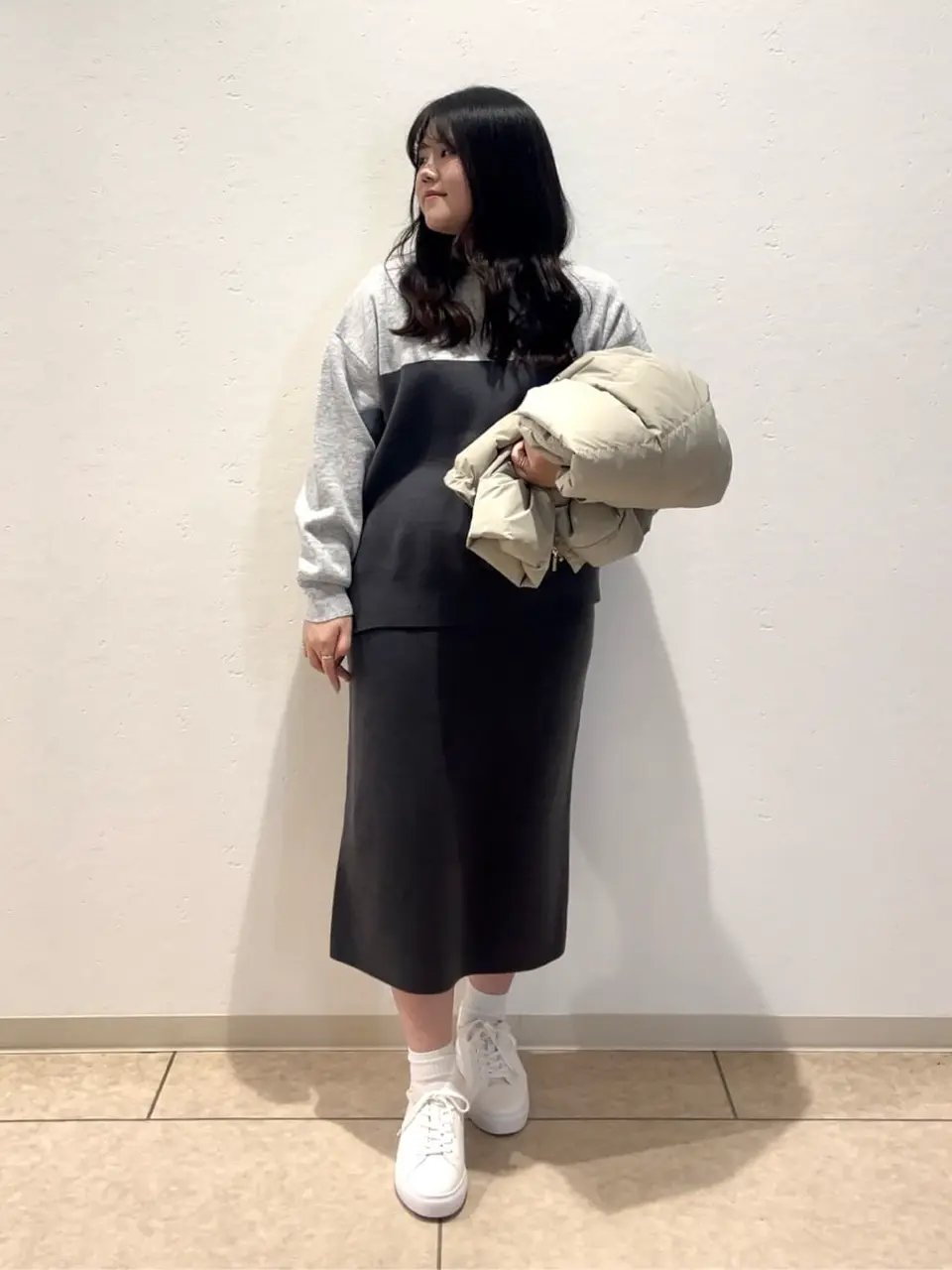 自由区 坪田 コーディネート画像