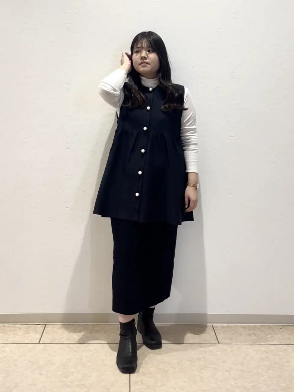 自由区 坪田 コーディネート画像