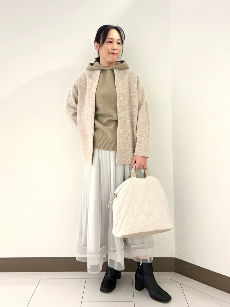 自由区 南 コーディネート画像