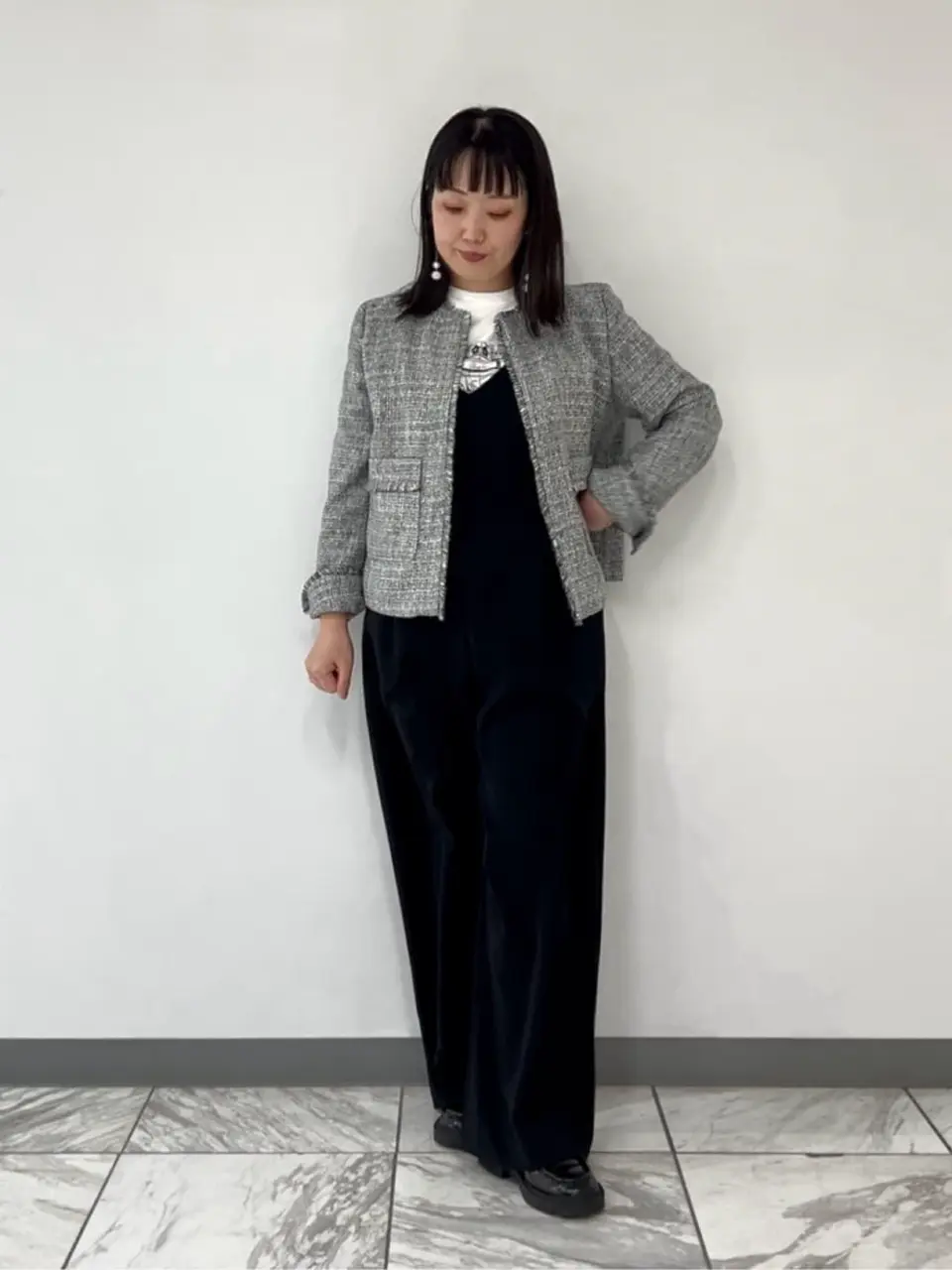 自由区 清水 コーディネート画像