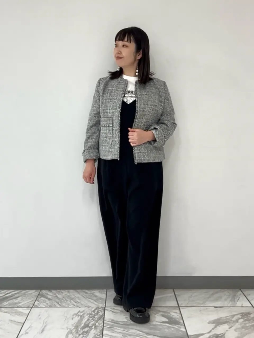 自由区 清水 コーディネート画像