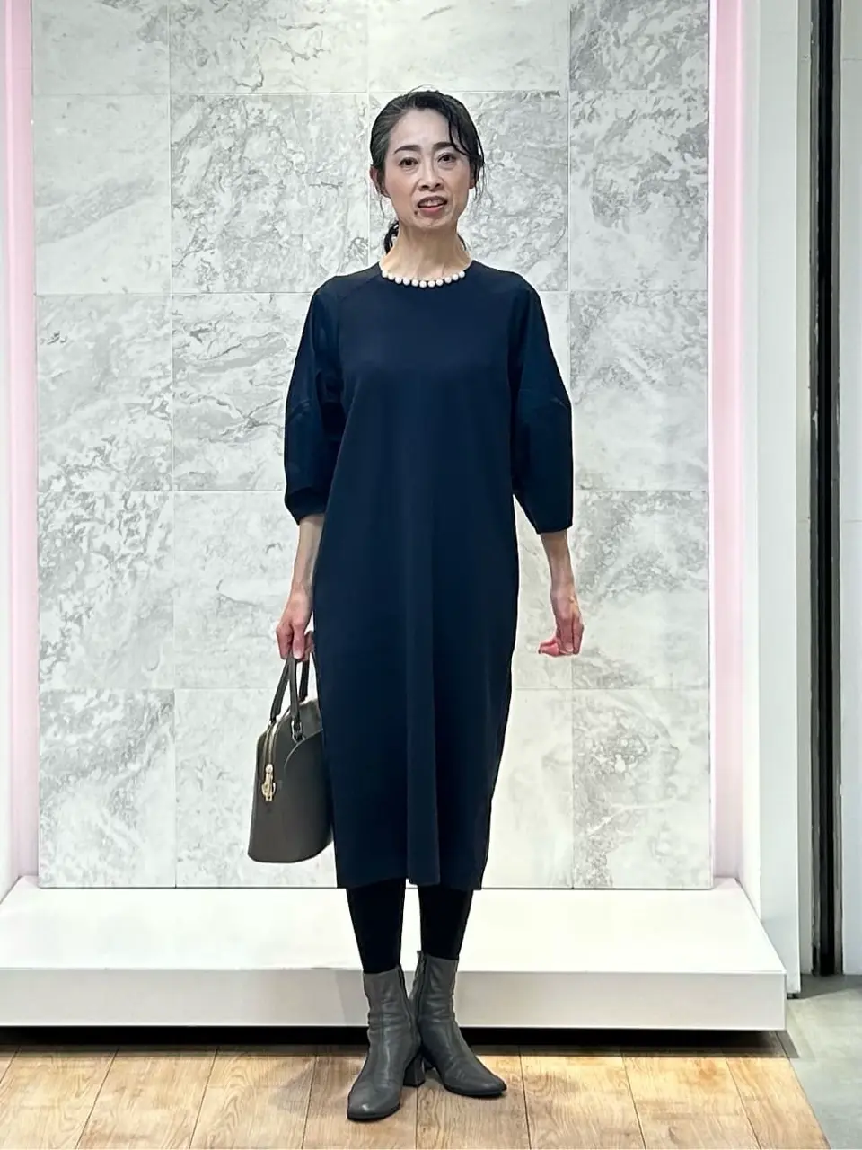 自由区 中尾 コーディネート画像